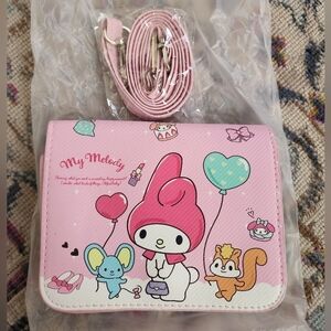 NWT Helly Mymelody PU Leather Coddbody Purse